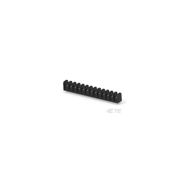 Te Connectivity Barrier Strip, 1 Row, 20 A, 600 V, 12 AWG, Pin Termination 4-1437416-3 - main